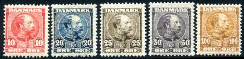 DENMARK 65-69 MINT HINGED