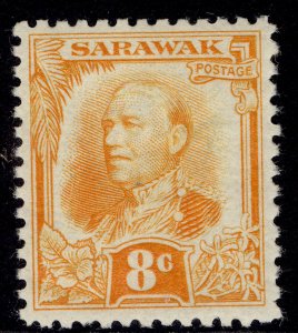 SARAWAK GV SG97, 8c orange-yellow, NH MINT. Cat £11.