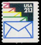 2150 21.1c Envelopes Average MNH