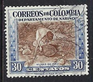 Colombia 657 VFU GOLD MINING T303-2