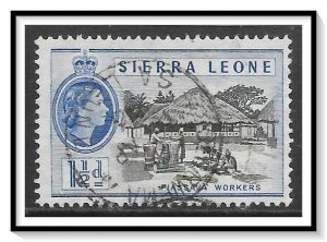 Sierra Leone #197 QE II & Workers Used