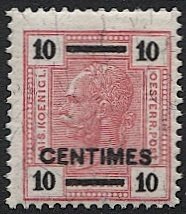 AUSTRIA - Offices in Crete 1905  Sc 9  10c Mint H  F-VF