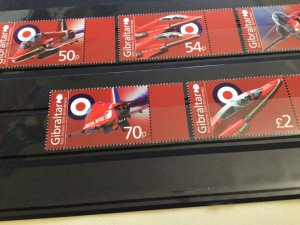 Gibraltar 2014 RAF Red Arrows mint never hinged  stamps  A14082