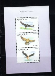 Angola #1144 (2000 Birds of Prey sheet) VFMNH CV $9.00