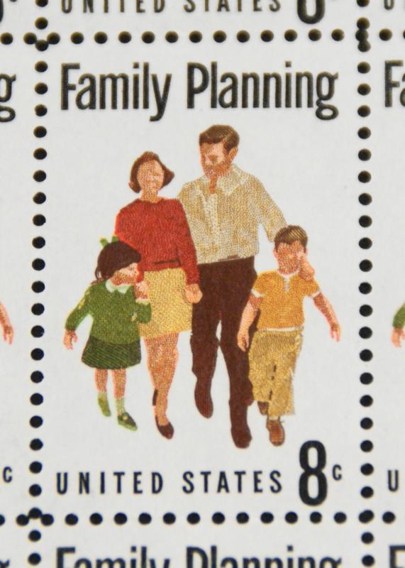 1972 sheet, Family Planning Sc# 1455