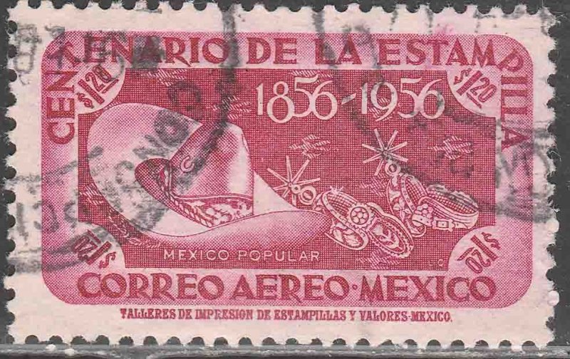 MEXICO C233, $1.20P Centenary of 1st postage stamps. USED. VF. (618)