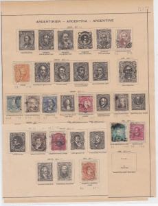 Argentina Stamps on 2 Page Ref: R7253