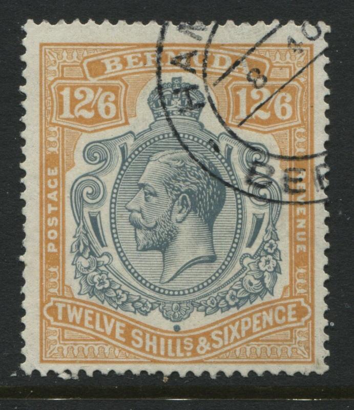 Bermuda KGV 1932 12/6d used 