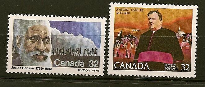 Canada #997-998 Canadian Pioneers Setenant Pair MNH /