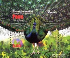 Stamps of Bosnia and Herzegovina 2021 - A special postage block stamp Fauna - P