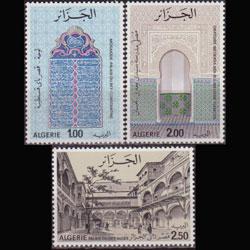 ALGERIA 1975 - Scott# 559-61 Famous Buildings Set of 3 NH