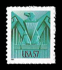 PCBstamps   US #3471A 57c Eagle, MNH, (21)