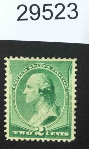 US STAMPS  #213 UNUSED LOT #29523