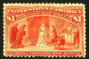 U.S. #241 MINT OG LH