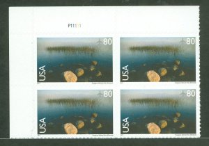 United States #C148 Mint (NH) Plate Block (Landscapes)