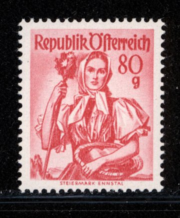 Austria 1949  Scott #535 MNH