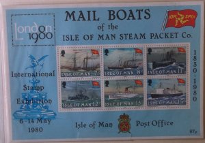 Great Britain Isle of Mann 173 MNH  Full Set  Cat $2.25 Ship Topical