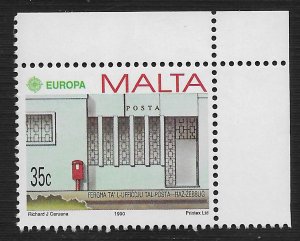 Malta #750 35c Europa - Post Office - Zebbug, 1987 ~ MNH