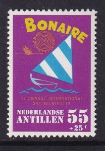 Netherlands Antilles #B165  MNH 1979  sailing regatta 55c