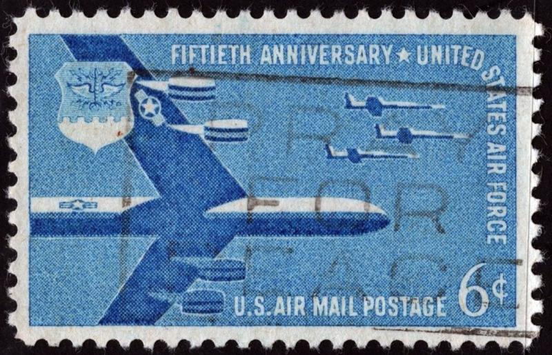 SC#C49 6¢ Air Force Anniversary (1957) Used