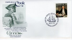CAPTAIN JAMES COOK,   1978  FDC16133 