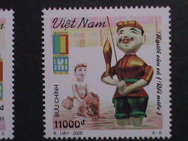 VIETNAM-2000 SC#2971-6-WORLD STAMPS EXPO 2000 ANAHEIM MNH VERY FINE