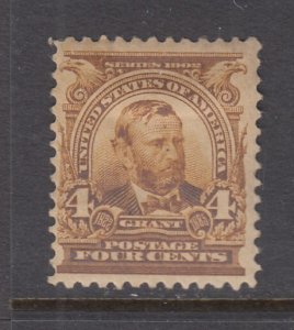 US 303 4-cent Grant   (hinged) Very nice cv$55.00