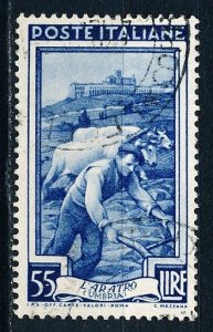 Italy #563 Single Used