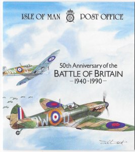 Isle of Man 426-31  1990  booklet vf mint nh