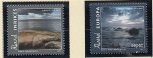 Aland Finland Sc  322-23 2011 Kokar & Jomala stamp set mint NH