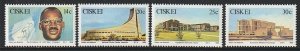 1986 South Africa - Ciskei - Sc 98-101 - MNH VF - 4 singles - Independence