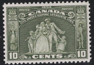 Canada SC# 209 Mint Light Hinged - S17922