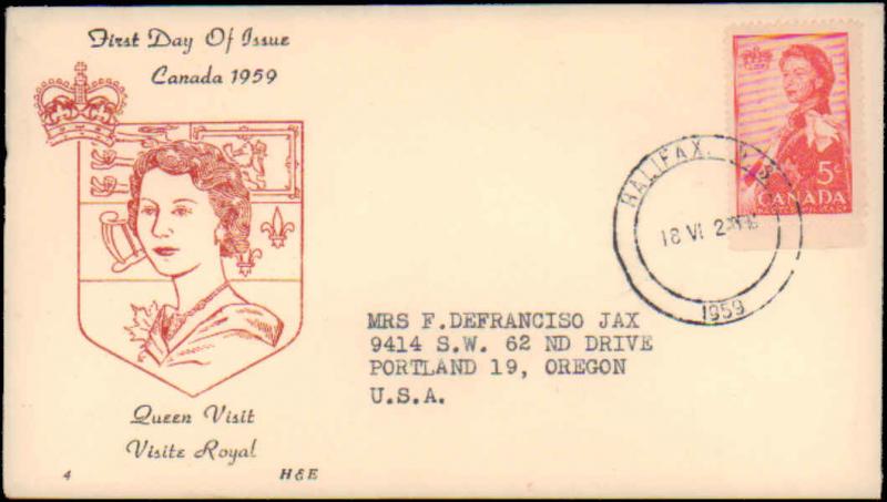 Canada, Worldwide First Day Cover