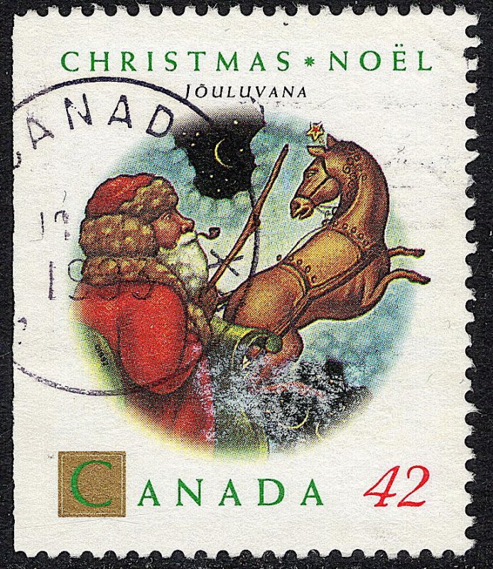 Canada - 1992 - Scott #1453 - used - Christmas