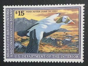 MOMEN: US STAMPS #RW59 DUCK MINT OG NH LOT #43342