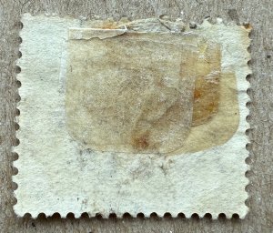 Malaya FMS 1904 3c grey & brown, used in IPOH. Scott 27, CV $1.60. SG32
