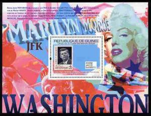 Guinea - Conakry 2009 Stamp on Stamp - John F Kennedy &am...