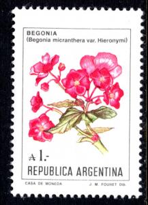 Argentina 1524 Flower MNH VF