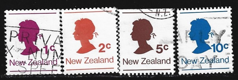 New Zealand #651-654