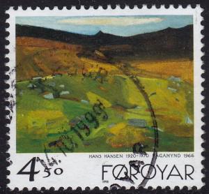 Faroe Islands - 1998 - Scott #346 - used - Art Hans Hansen