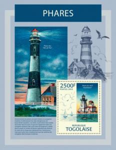 TOGO 2013 SHEET LIGHTHOUSES tg13301b