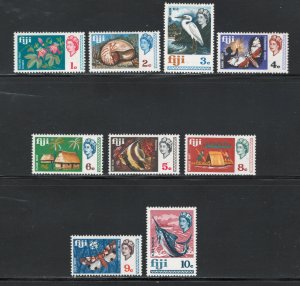 Fiji 1969 Scenes Scott # 260 - 268 MH (Short Set)