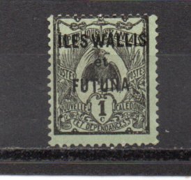 Wallis and Futuna Islands 1 MH (B)