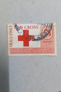 Red cross....UK  USED...1863-1963