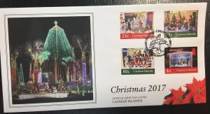 Cayman Islands #1192-1195 First Day Cover - Christmas 2017 [CVR6]