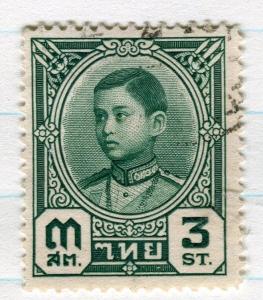 THAILAND;  1941 early King Anada-Mahidoi issue used 3s. value