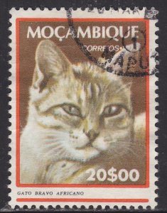 Mozambique 623 African Wild Cat 1979