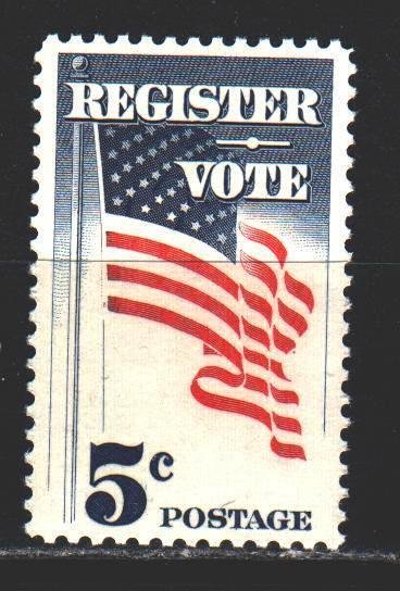 United States. 1964. 863. Elections, USA flag. MNH.