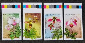 *FREE SHIP Vietnam Orchids 2023 Flower Flora Plant (stamp color) MNH *imperf