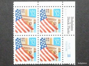 BOBPLATES #2897 Porch Plate Block MNH SCV=$4.25~See Details for #s/Pos